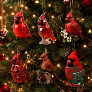 Cardinal Christmas Countdown 24 Collectible Ornaments Advent Calendar 2026 - photo 4