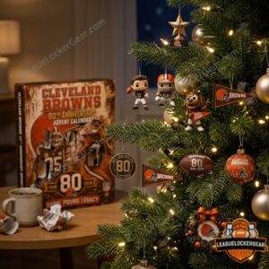 Cleveland Browns 80th Anniversary 1946-2026 Advent Calendar - full set of Funko Pop figures and collectibles