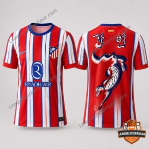 Atletico Madrid Over the Pitch Hyeokpil Soccer Jersey