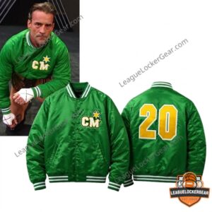 CM Punk SummerSlam 20 Years North Stars Bomber Jacket