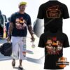 Dallas Cowboys Brooks & Dunn T-shirt worn by a man and two flat-lay mockups
