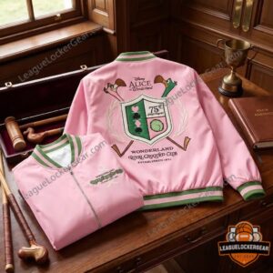 Disney Alice in Wonderland 75th Anniversary Royal Croquet Club Varsity Jacket - photo 2