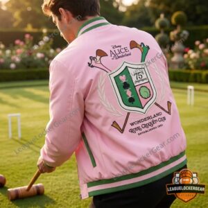 Disney Alice in Wonderland 75th Anniversary Royal Croquet Club Varsity Jacket - photo 4