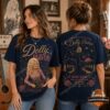 Dolly Parton 1946-2026 Memorial Tribute T-Shirt - front and back design views