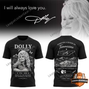 Dolly Parton 1946-2026 Thank You For The Music 3D T-Shirt - photo 2