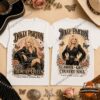 Dolly Parton Country Queen Rhinestones and Southern Soul T-Shirt - front and back views