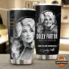 Dolly Parton In Memory Of Thank You For The Memories 2026 Tumbler - two memorial tumblers displayed