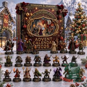 Dungeons & Dragons The Adventurer's Odyssey 2026 Advent Calendar - front view