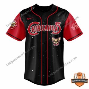 El Paso Chihuahuas Star Wars Darth Vader Dark Lord Crossover Baseball Jersey - photo 2