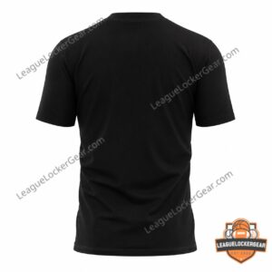 Enes Kanter WOMAN Adult Human Female T-Shirt - close-up of man wearing the shirt, front design visible