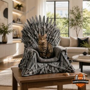 Game of Thrones Paw Of Thrones Dog Pet Bed Throne Chair