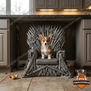 Game of Thrones Paw Of Thrones Dog Pet Bed Throne Chair