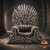 Game of Thrones Paw Of Thrones Dog Pet Bed Throne Chair