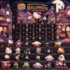 Hello Kitty and Friends Halloween 2026 Advent Calendar - full view of the box with all collectible figures