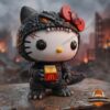 Hello Kitty Godzilla McDonald's Special Event Resin Figure - full front view