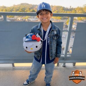 Hello Kitty Los Angeles Dodgers Popcorn Bucket
