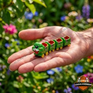 Hot Wheels HW Fun Rides 2026 Gnasher Worm Coaster Die-cast Car - close-up of the toy's front section in