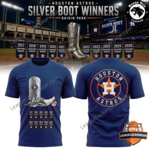 Houston Astros 2026 Silver Boot Series Winners T-Shirt