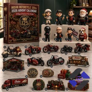 Indian Motorcycle 125th Anniversary 2026 Advent Calendar - photo 3