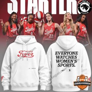 Indiana Fever Everyone Watches Women's Sports Hoodie