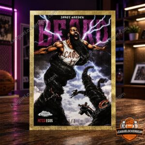 James Harden The Beard Alter Egos Cleveland Cavaliers Trading Card
