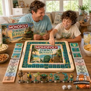 Jimmy Buffett Monopoly 2026 Board Game - box, 