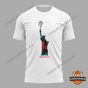 Jonas Brothers The Burning Up Tour All Over Again Live In NYC 2026 T-Shirt - front view against tour poster