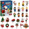 LEGO Snoopy Advent Calendar 2026 - full product view showing box and all 23 buildable gifts