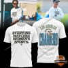 Los Angeles Chargers Everyone Watches T-Shirt - full product display with men wearing shirts