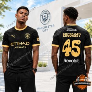Manchester City Offgod Hong Kong Black Football Jersey