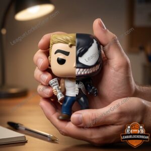 Marvel Comics Eddie Brock Venom Splits Brock Fired Newspaper Funko Pop - detailed view of the split Eddie