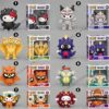 McDonald's Hello Kitty and Friends x Godzilla Resin Funko Pop Collection - full set display with boxes