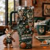 Milwaukee Bucks Fear The Deer Mascot Tumbler Plush Toy - full product view with keychain
