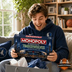 Minnesota Timberwolves Monopoly Collector Edition Board Game - photo 2