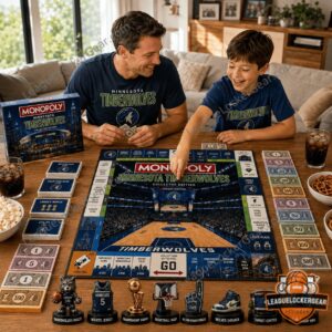 Minnesota Timberwolves Monopoly Collector Edition Board Game - photo 3