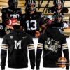 Mizzou Football Special 100th Anniversary Edition Uniforms Hoodie - front and back view with players