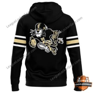 Mizzou Football Special 100th Anniversary Edition Uniforms Hoodie - back detail with players