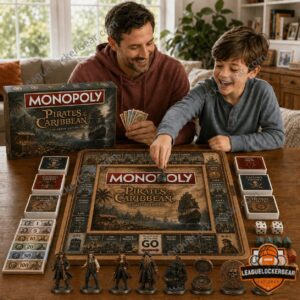 Monopoly Pirates of the Caribbean Collector Edition Board Game - photo 3