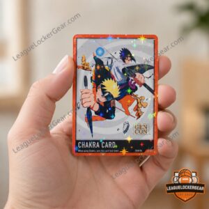 Naruto Sasuke Chakra Card Hologram Trading Card - photo 2