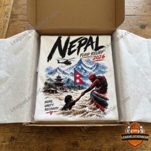 Nepal Flood Relief 2026 Stand With Nepal T-Shirt - photo 4