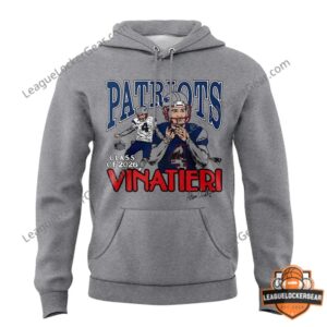 New England Patriots Adam Vinatieri Class of 2026 Pro Football Hall of Fame Hoodie - photo 2
