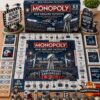 New England Patriots Championship Anniversary Monopoly Board Game - full set display