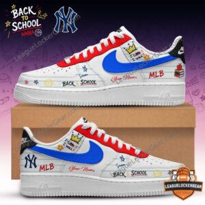MLB x Back To School Custom Air Force 1 Sneakers