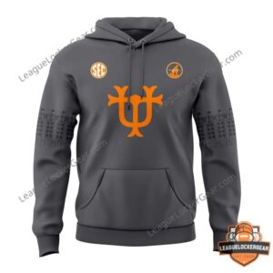 Neyland Legacy Texas Tech Football Hoodie - close-up of football player's upper body and jersey with number 26