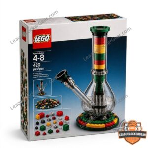 Novelty LEGO Bong Water Pipe Building Brick Set - photo 3