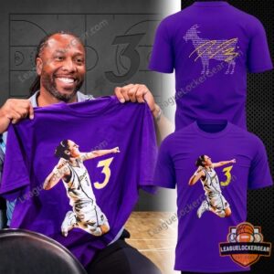 Phoenix Mercury Diana Taurasi 20 Years GOAT T-Shirt - man holding front display