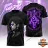 Prince Purple Rain Forever Electric 3D T-Shirt