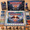 Red Bull Collector Edition Monopoly Board Game full set display