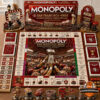 San Francisco 49ers Championship Anniversary Monopoly Board Game - full product display