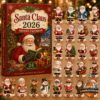 Santa Claus 2026 Advent Calendar 24 Unique Figurines - full set with box and all figures